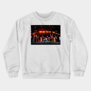 Bellowhead Folk Band Performing Live In Concert Crewneck Sweatshirt